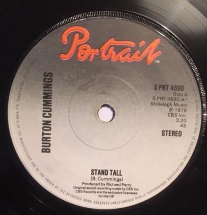 Burton Cummings - Stand Tall / Burch Magic