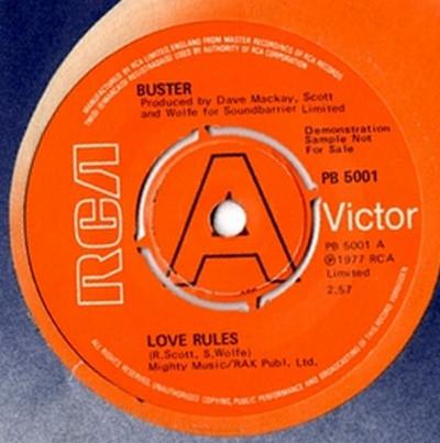 Buster (2) - Love Rules