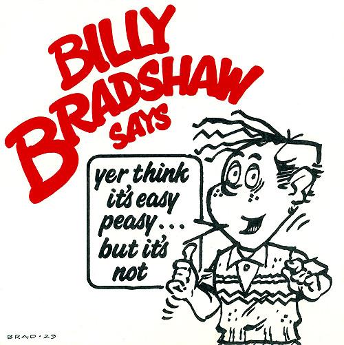 Buzz Hawkins - Yer Think It's Easy Peasy ... But It's Not