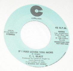 C.L. Blast - If I Had Loved You More