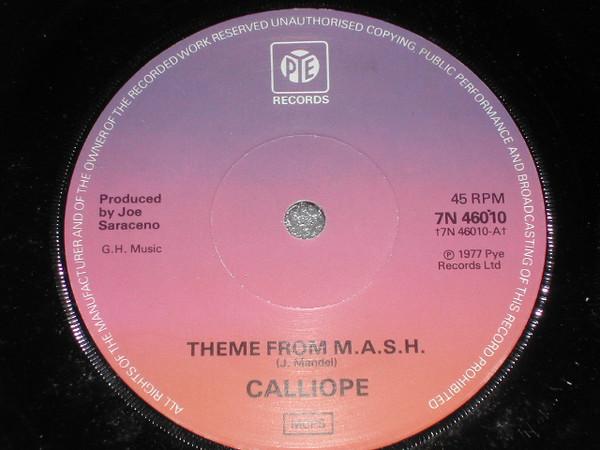 Calliope (11) - Theme From M.A.S.H.