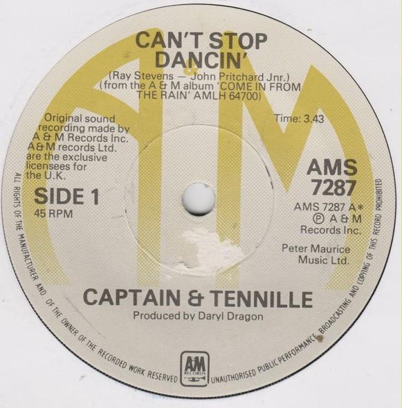 Captain And Tennille - Can't Stop Dancin'