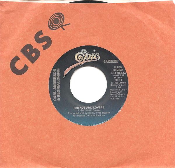 Carl Anderson, Gloria Loring - Friends And Lovers
