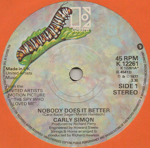 Carly Simon - Nobody Does It Better