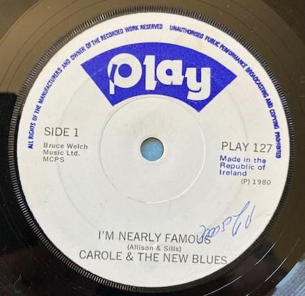 Carole & The New Blues - I'm Nearly Famous