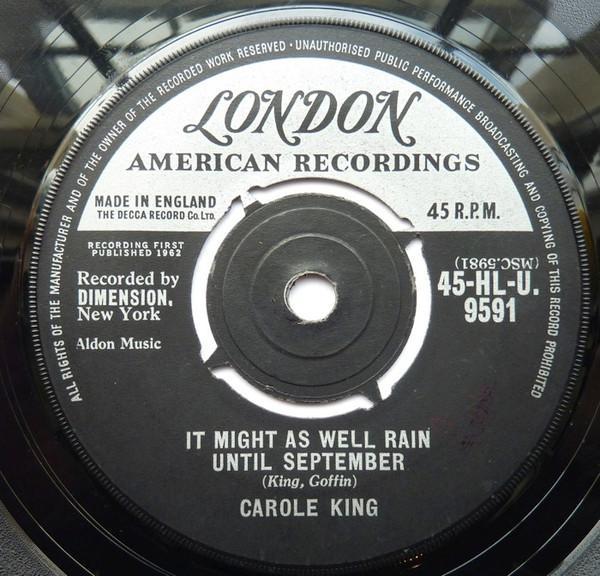 Carole King - It Might As Well Rain Until September