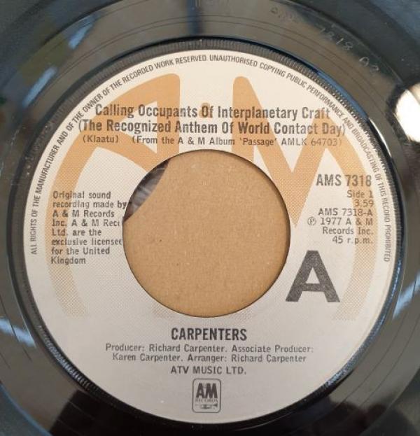 Carpenters - Calling Occupants Of Interplanetary Craft (The Recognized Anthem Of World Contact Day)