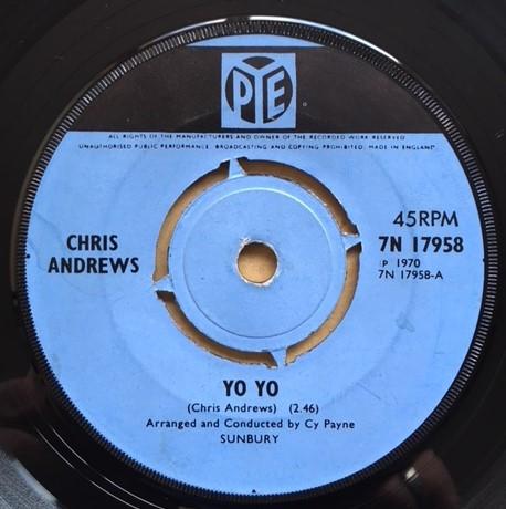 Chris Andrews (3) - Yo Yo