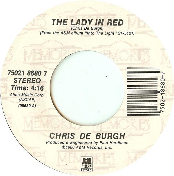 Chris de Burgh - The Lady In Red