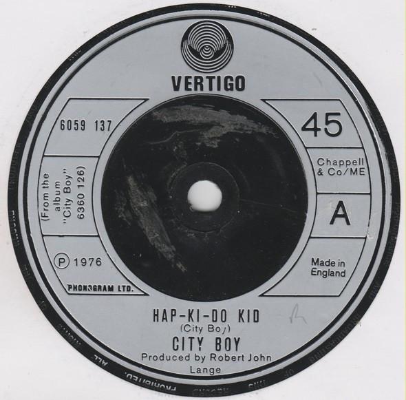 City Boy - Hap-Ki-Do Kid