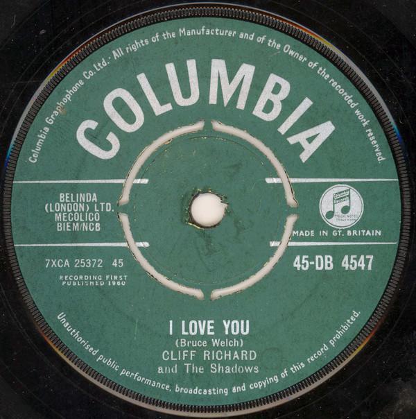 Cliff Richard & The Shadows - I Love You