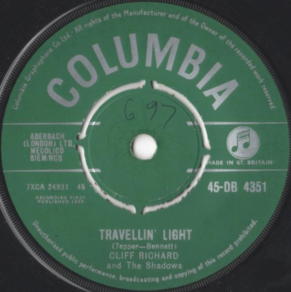 Cliff Richard & The Shadows - Travellin' Light / Dynamite