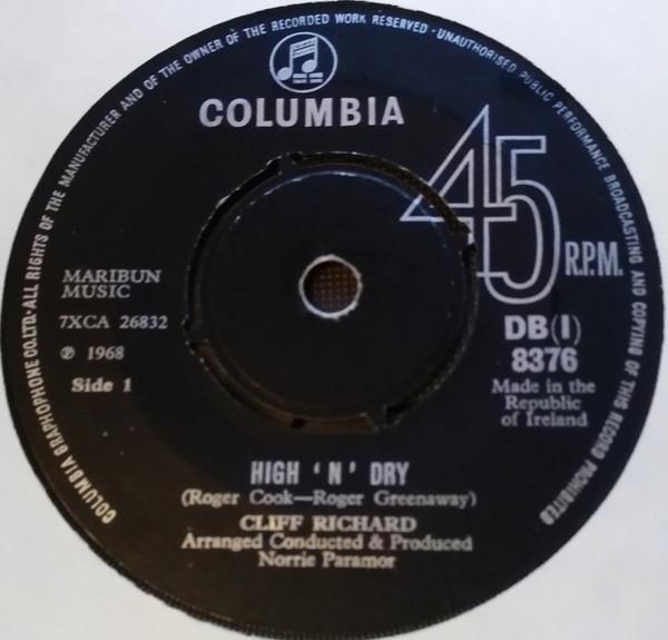 Cliff Richard - High 'N' Dry / Congratulations