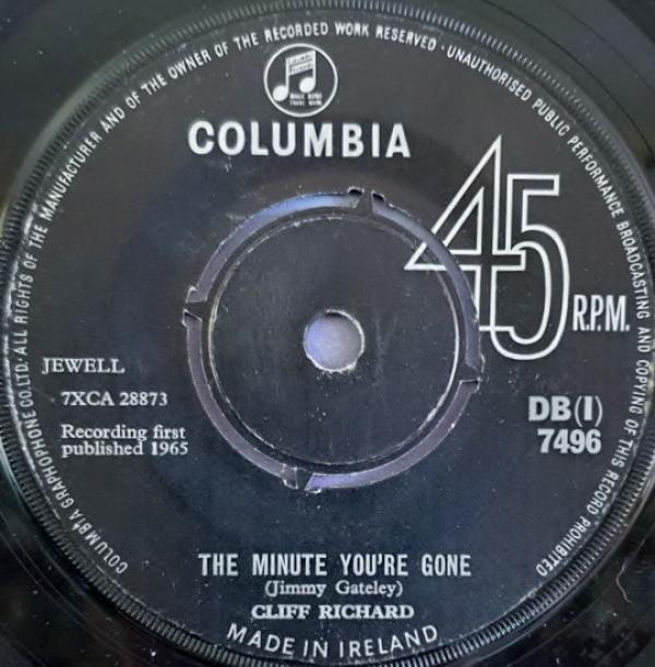 Cliff Richard - The Minute You're Gone