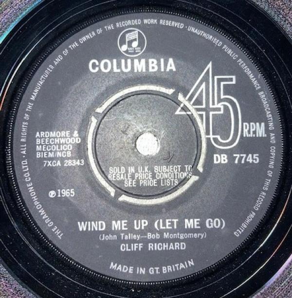Cliff Richard - Wind Me Up (Let Me Go)