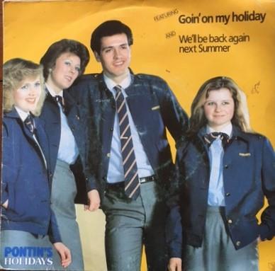 Colin Anthony And The Bluecoats - Goin' On My Holiday / We'll Be Back Again Next Summer