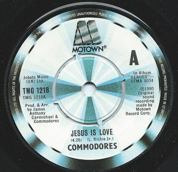 Commodores - Jesus Is Love / Mighty Spirit