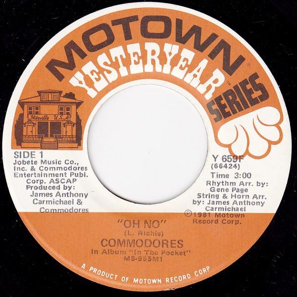 Commodores - Oh No