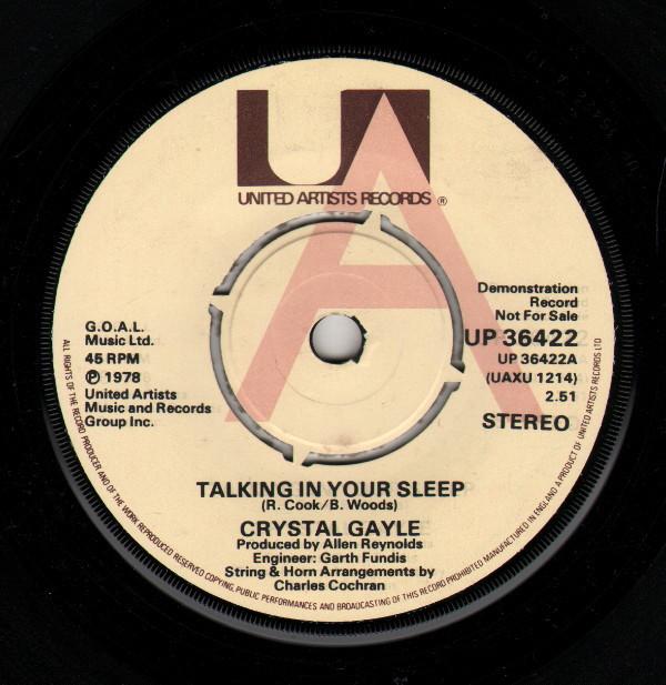 Crystal Gayle - Talking In Your Sleep