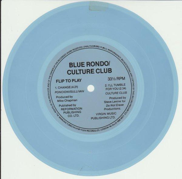 Culture Club, Blue Rondo À La Turk - Change / I'll Tumble 4 Ya