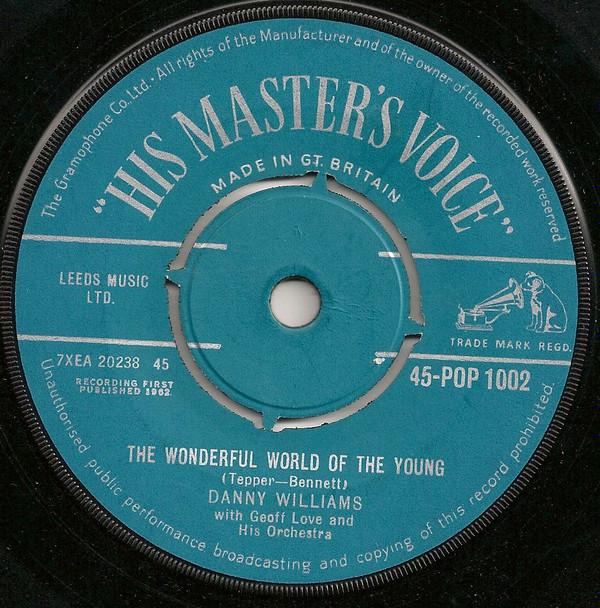 Danny Williams, Geoff Love & His Orchestra - The Wonderful World Of The Young