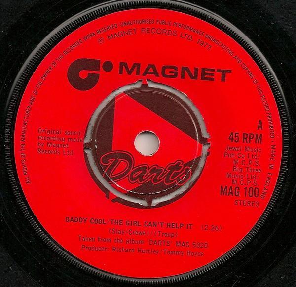 Darts - Daddy Cool / The Girl Can't Help It
