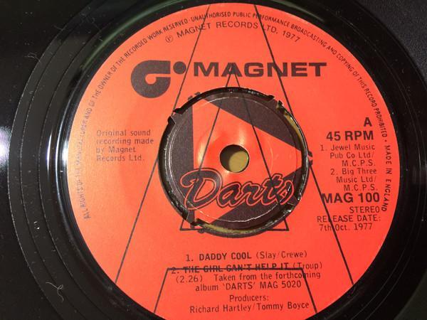 Darts - Daddy Cool / The Girl Can't Help It