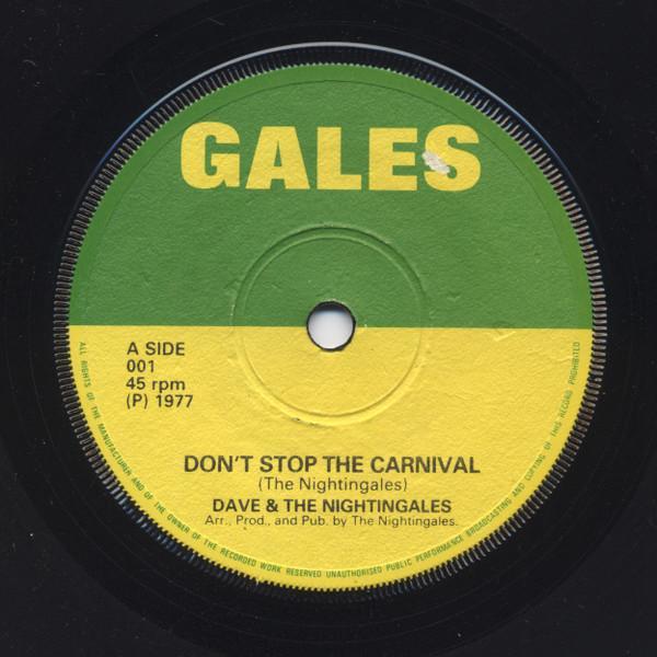Dave & The Nightingales - Don't Stop The Carnival