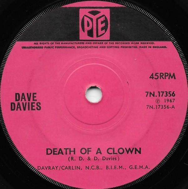 Dave Davies - Death Of A Clown