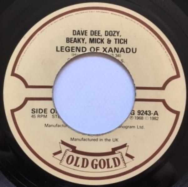 Dave Dee, Dozy, Beaky, Mick & Tich - Legend Of Xanadu / Zabadak