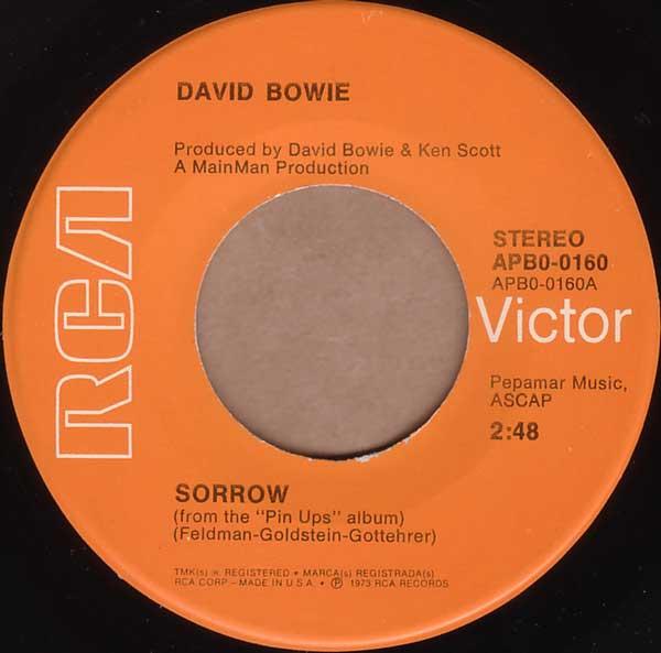 David Bowie - Sorrow / Amsterdam