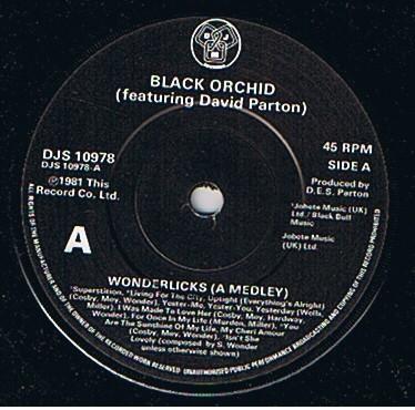 David Parton, Black Orchid (6) - Wonderlicks