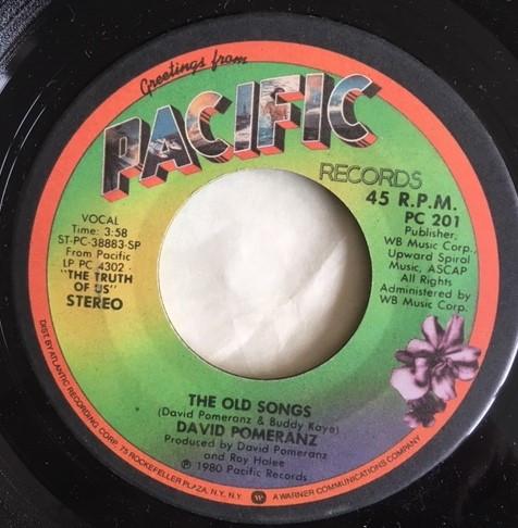David Pomeranz - The Old Songs