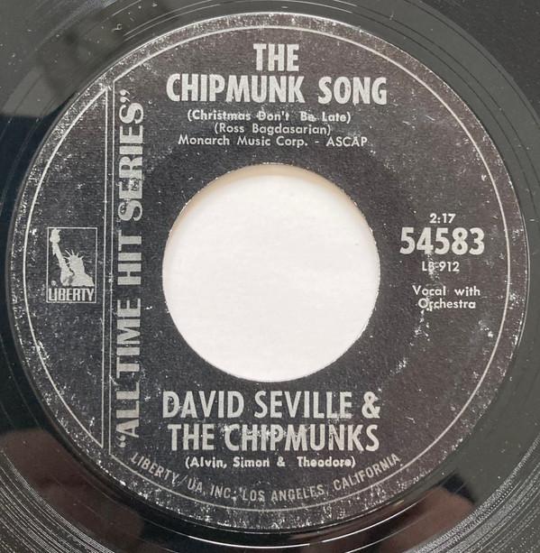 David Seville, The Chipmunks - Ragtime Cowboy Joe / Alvin's Orchestra