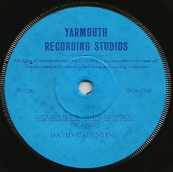 David Valentine - Remember The Letter