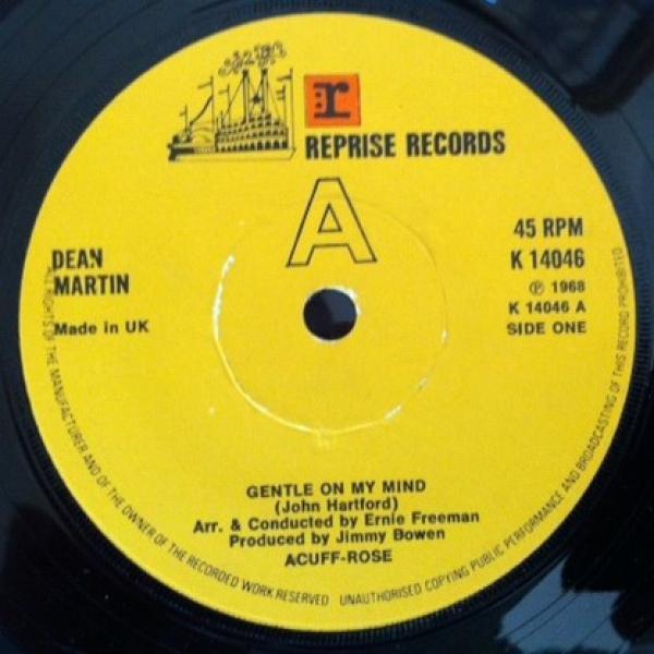 Dean Martin - Gentle On My Mind