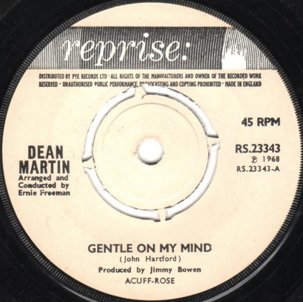 Dean Martin - Gentle On My Mind