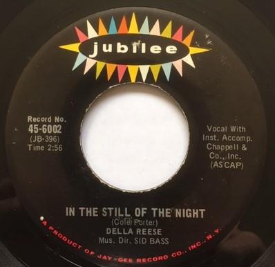 Della Reese - In The Still Of The Night / Years From Now