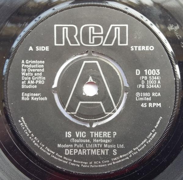 Department S - Is Vic There?