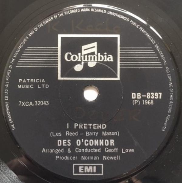 Des O'Connor - I Pretend
