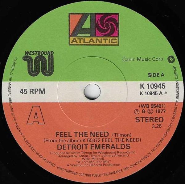 Detroit Emeralds - Feel The Need