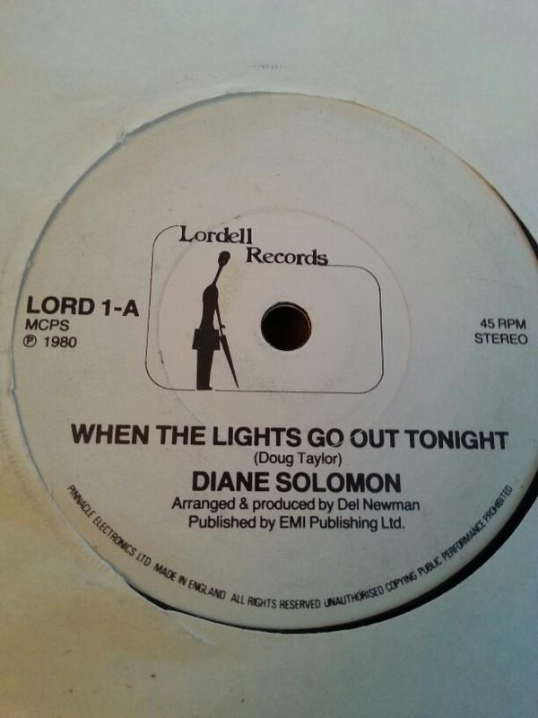 Diane Solomon - When The Lights Go Out Tonight