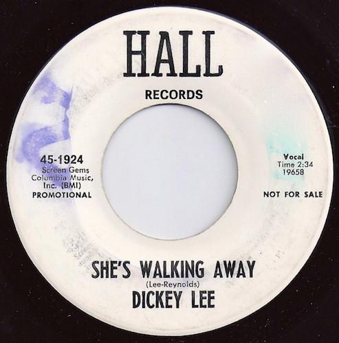 Dickey Lee - She's Walking Away / Big Brother