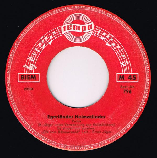 Die Vom Böhmerwald - Egerländer Heimatlieder