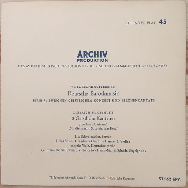 Dieterich Buxtehude - 2 Geistliche Kantaten
