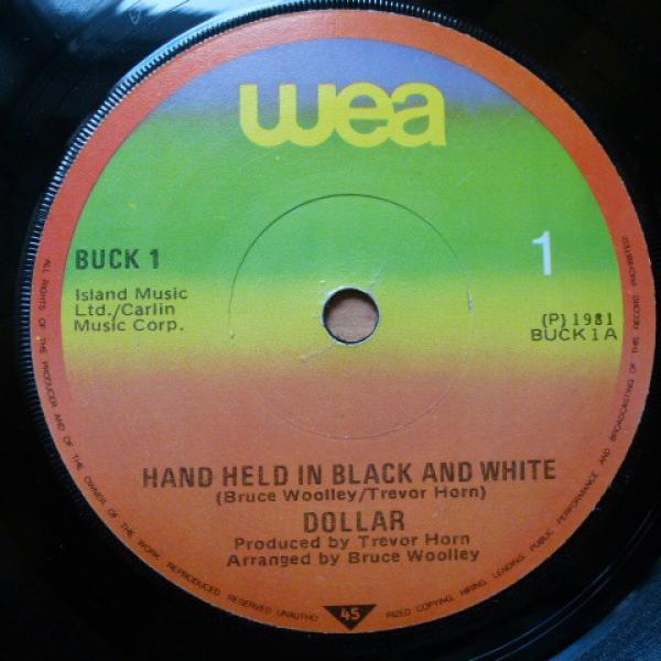 Dollar - Hand Held In Black And White
