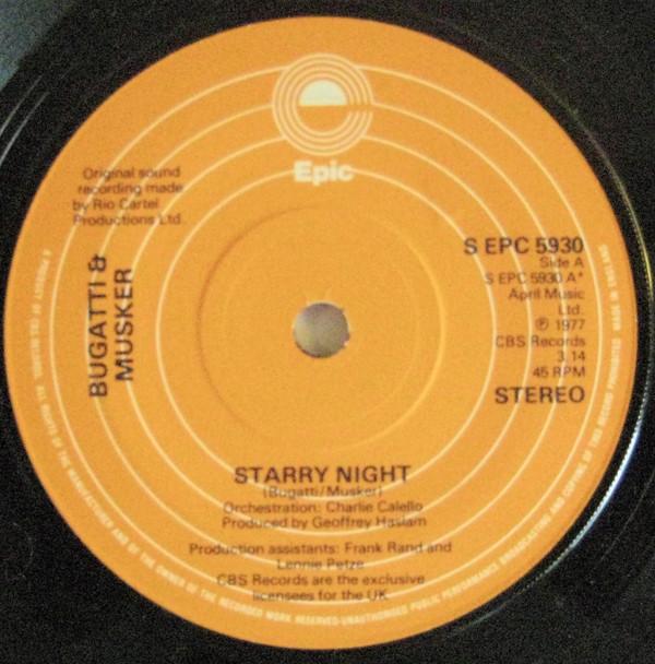 Dominic Bugatti & Frank Musker - Starry Night