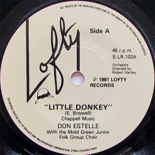 Don Estelle, The Mold Green Junior Folk Group Choir - Little Donkey / Auld Lang Syne