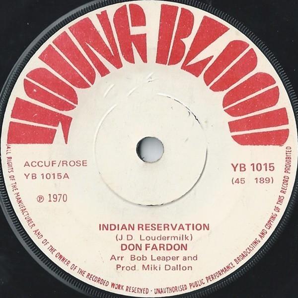 Don Fardon - Indian Reservation