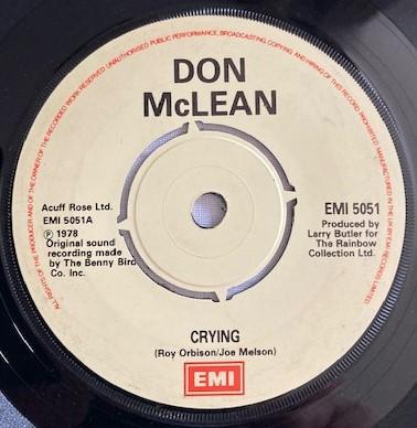 Don McLean - Crying